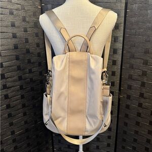 Elegant Charmore tan/Khaki Backpack purse for Women